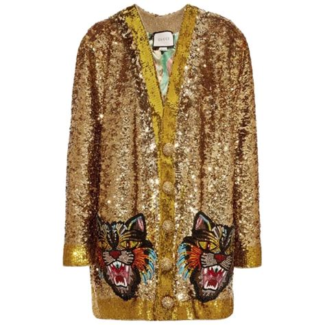 gucci sequin jacket replica|gucci tiger jewelry.